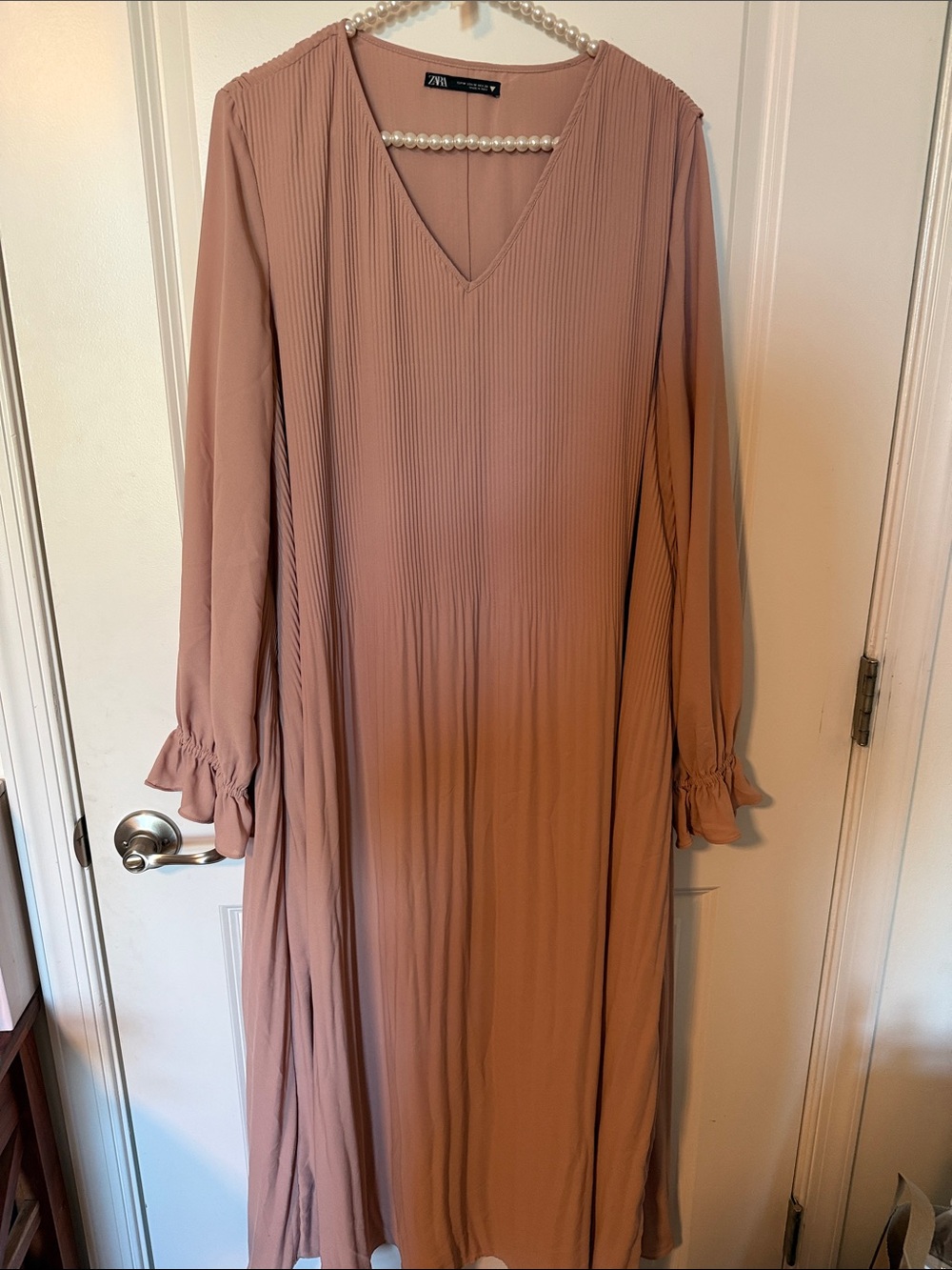 Zara Maxi Dress in Dusty Rose